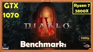 Diablo 4 GTX 1070 - 1080p - Max Settings | Performance Benchmarks