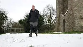 Trow Pool in the Snow (walk and short drone)