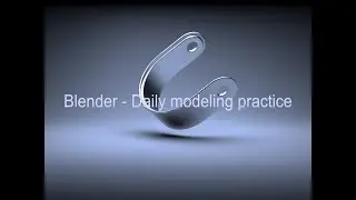Blender - Daily modeling practice #12 (Simple Deform Modifier)