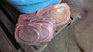 Making a  COPPER SERVING TRAY