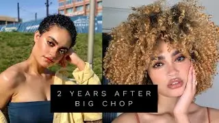 2 Year Hair Growth Update: Curly Hair Tips and Q+A, 3C/4A Hair