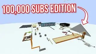 Domino in Minecraft part 15 (100K SUBS EDITION)