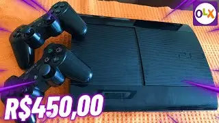 COMPREI UM PLAYSTATION 3 NA OLX POR R$450,00 - FUNCIONOU?
