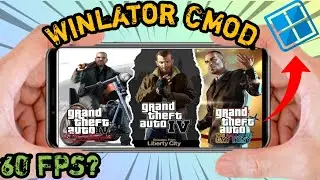 NEW🔥Winlator Cmod Emulator for Android | Guide | Best settings | Play GTA IV on Android