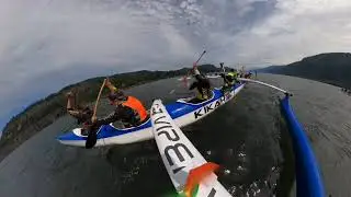 Kikaha Women, Rooster Rock Outrigger Canoe Race, June 29, 2024