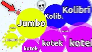 Baiting Noobs in Agar.io