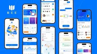 Beework Office APP Mobile Interface Design｜Figma UI/UX Design