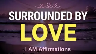 Attract the ENERGY OF LOVE and LIGHT While You Sleep - 8 hours I AM Affirmations + Dark Screen ❤️💫