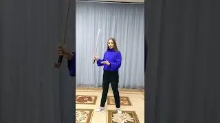 Упражнение по наращиванию колец в восьмёрках. Фланкировка.