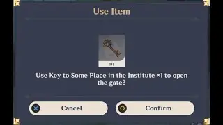 Key to Some Place in the Institute