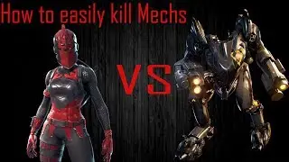 The Easiest way to beat the new mech Fortnite Season X