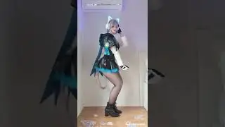 Lynette Does Oratrice Mecanique d'Analyse Cardinale Dance | Genshin Impact  #genshinimpact #funny