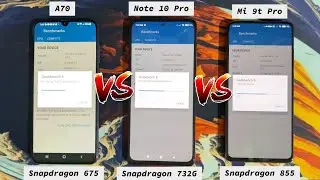 Redmi Note 10 Pro Benchmarks (Vs Mi 9t Pro Vs Galaxy A70)