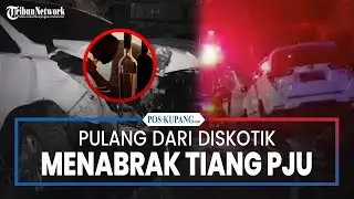 Pulang dari Diskotik, Mobil Innova Pemuda dan Kekasih ini Tabrak Tiang PJU, Endingnya Terkuak