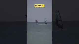 #kitesurfing in Rhodes is like this 👌 😍 😂 #greece #beach #greekisland #rhodes