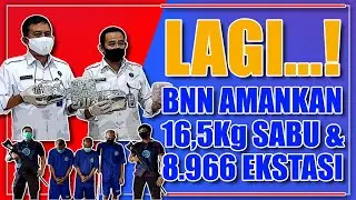 LAGI! BNN LAMPUNG AMANKAN 16,5 Kg SABU & 8966 EKSTASI | Radarlampung.co.id