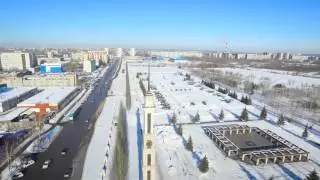 Республика Татарстан. Парк Победы в городе 