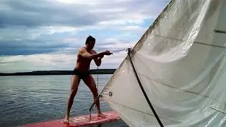 Как научиться ходить под парусом на Виндсерфинге