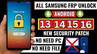 🎯 Samsung FRP Bypass & Unlock 2025 | Android 13–16 | No PC | 100% Safe Method