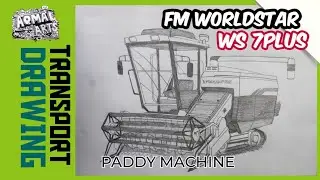 [TRANSPORT DRAWING] Paddy Machine (mesin padi),FM Worldstar Mini