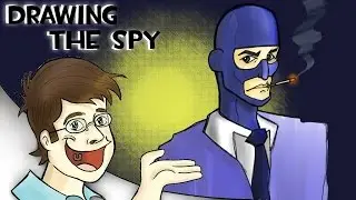 How to draw the Spy from Team Fortress 2