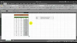 MS Excel LCM-GCD Function | LCM-GCD Function | LCM-GCD Formula in Excel | ল.সা.গু |  গ.সা.গু বাংলা