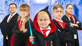 Aventura en la sala de escape de Hogwarts de Diana y Roma