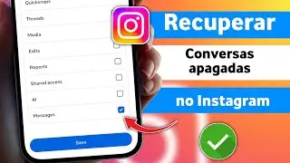Como recuperar conversas apagadas no Instagram em 2026 | Novo método