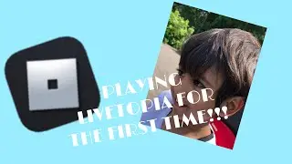 Playing Livetopia For The First Time With Sister!||Roblox