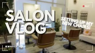 Upgrading my Salon Suite Vlog!!! // Wholy Hair