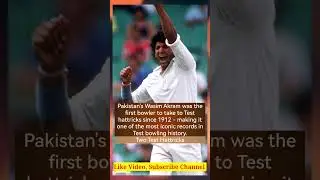 Two Test Hat-Tricks Record. @drinfoshort #shorts #short #viral #CricketNews #CricketUpdates