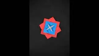 How to Make a Paper Toy That Spins - Origami Fidget Toy - Spinner