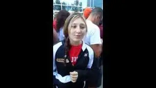 Kelly keenan waiting to register for American idol