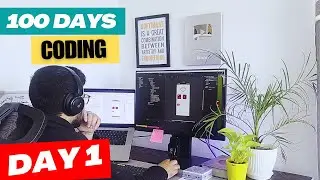Day in the life of Software Engineer | 100 DAYS OF CODING | Day 1