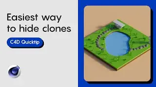 The easiest way to hide unwanted clones | Beginner | Cinema 4D