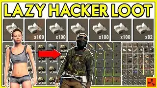 Rust LAZY HACKER LOOT - Eco Raiding WEALTHIEST CLAN (Best Eco Raids)