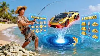 His Wife Betrays Him,But He Gets a Fishing System—First Catch:$60M Supercar & Luxury Mansion!
