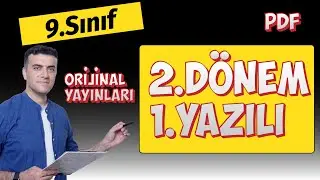 9.sınıf Matematik 2.dönem ORTAK 1.yazılı Orijinal Yayınları + PDF