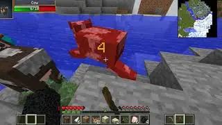 MY NEW MINECRAFT SERIES! crazy craft having fun ep1
