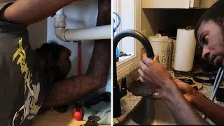With No Prior Plumbing Experience I Attempt To Install A Kitchen Faucet