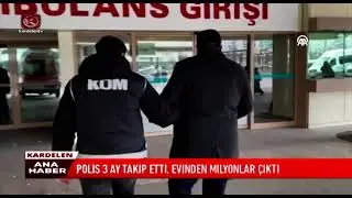 POLICE FOLLOWED HIM FOR 3 MONTHS, MILLIONS WERE FOUND IN HIS HOUSE.