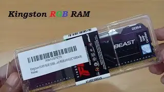 Kingston 8GB RGB Ram Best for Gaming PC.