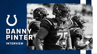 Danny Pinter on Being Drafted by Colts | 2020 Colts Draft