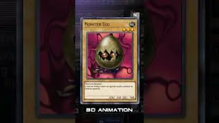 Monster Egg in 3d action 