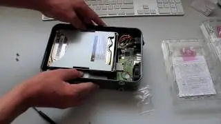 Installation: 2 1TB Hard Drives into Firewire RAID Enclosure