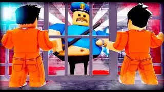 Играем в  ROBLOX Barrys Prison Run