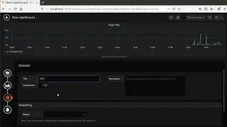 Lab10: Grafana Add DS 1st Dash