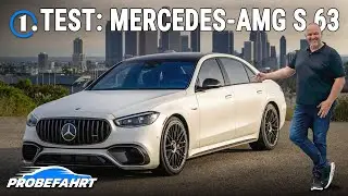 Mercedes-AMG S 63 E Performance (2023) im Test | PROBEFAHRT