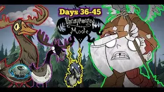 Surviving a Tornado in Don't Starve Together | Uncompromising Mode All Bosses Wigfird