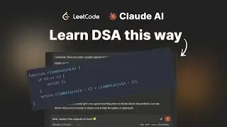 ✨ Claude AI as DSA Teacher | LeetCode's Staircase Problem | DSA for Frontend